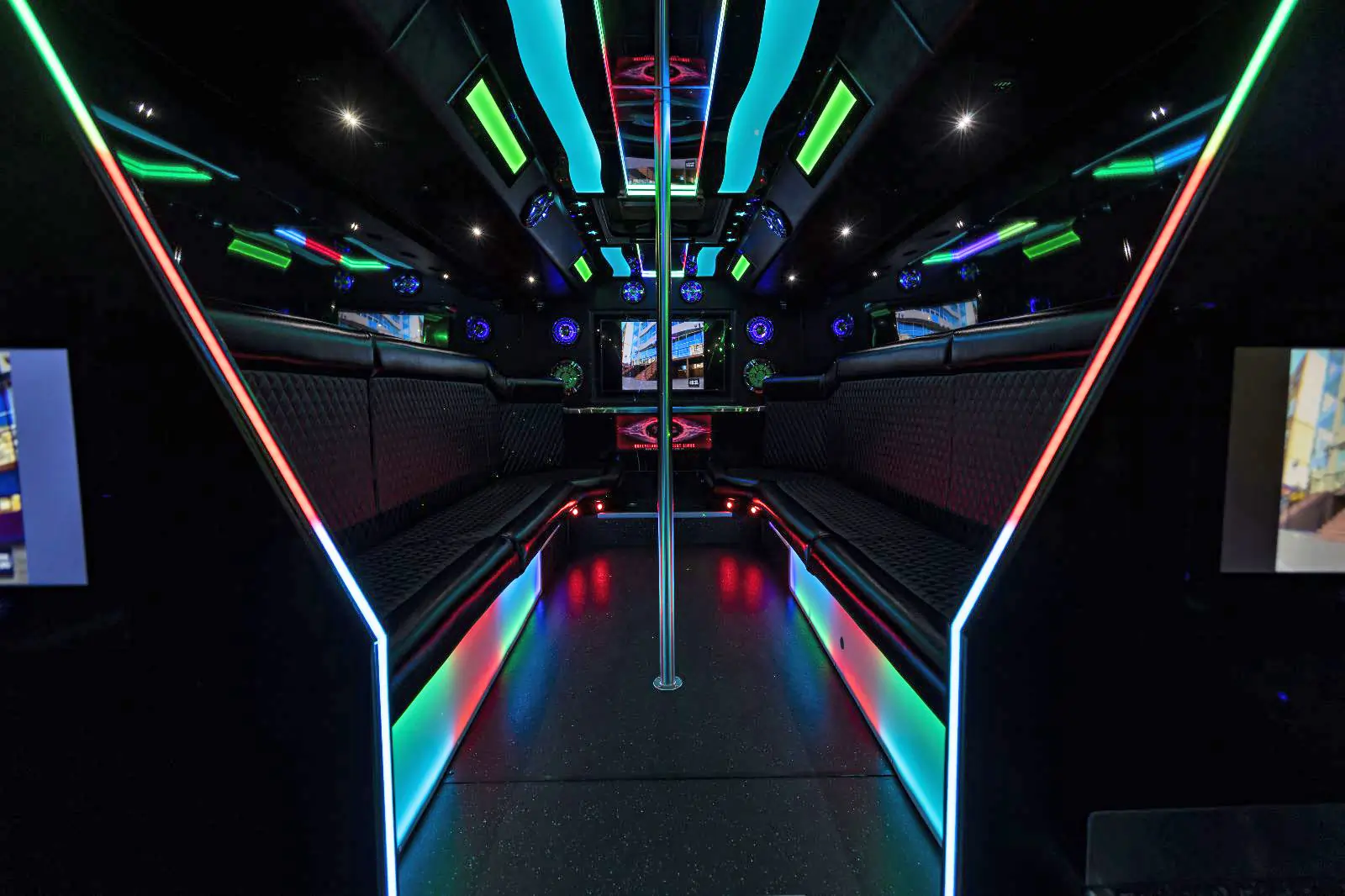 VIP interior of The Crown Jewel